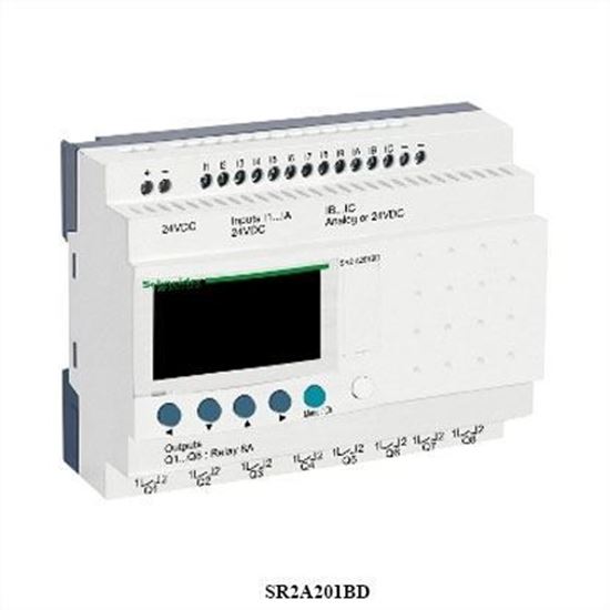 Picture of SR2A201BD  SCHNEIDER compact smart relay Zelio Logic