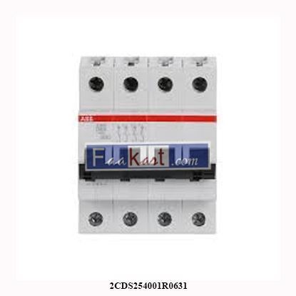 Picture of 2CDS254001R0631 ABB  Miniature Circuit Breaker -S204-D63