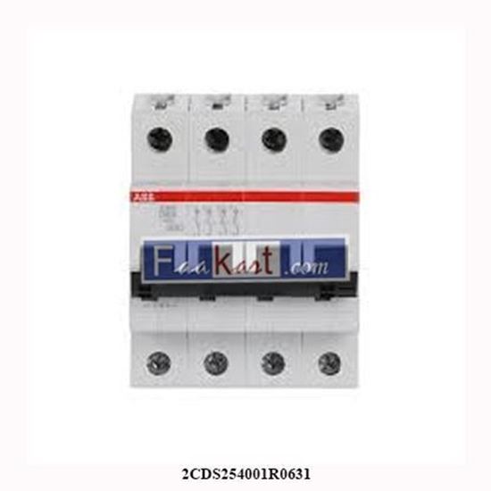 Picture of 2CDS254001R0631 ABB  Miniature Circuit Breaker -S204-D63