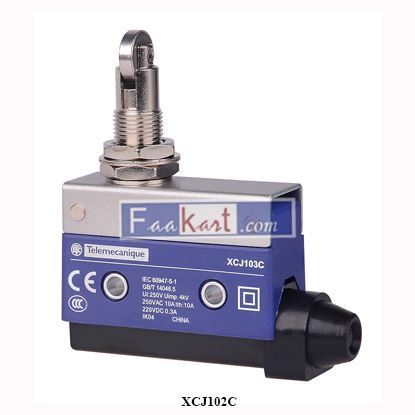 Picture of XCJ102C TELEMECHANIQUE Steel roller plunger, horizontal actuation