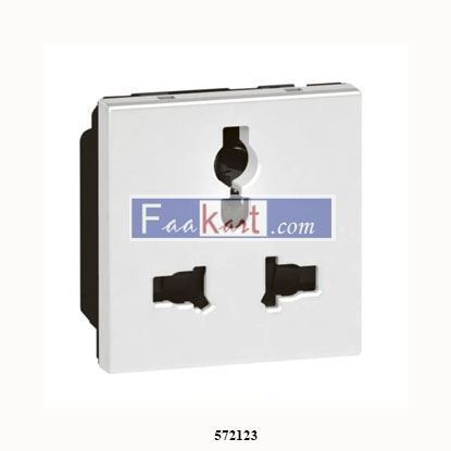 Picture of 572123  Legrand  MULTISTANDARD SOCKET OUTLET