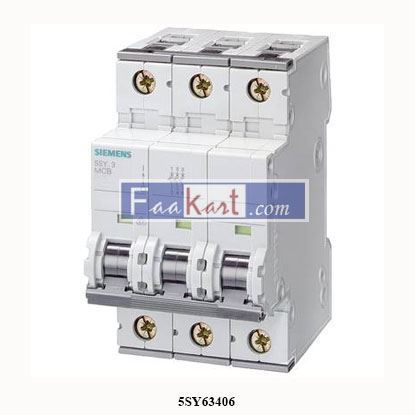 Picture of 5SY6340-6  SIEMENS  Miniature circuit breaker
