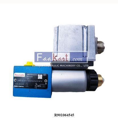 Picture of DBETE-6X/100YG24K31A1V R901064545 BOSCH REXROTH PROPORTIONAL PRESSURE RELIEF VALVE