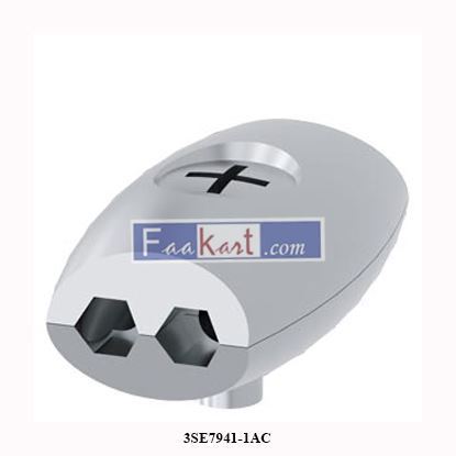 Picture of 3SE7941-1AC SIEMENS Rope clamp, egg-shape, 2x diameter 4 mm, made of steel