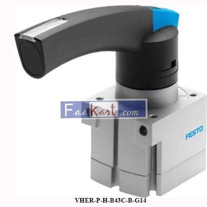 Picture of VHER-P-H-B43C-B-G14 -FESTO Hand lever valve - 3515601