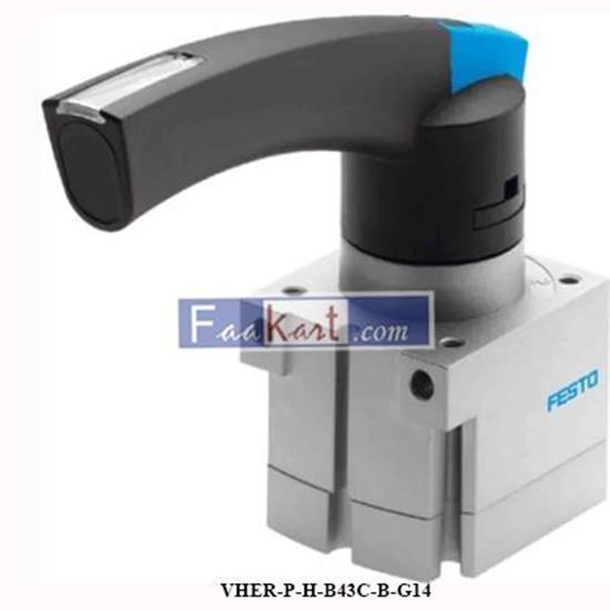 Picture of VHER-P-H-B43C-B-G14 -FESTO Hand lever valve - 3515601