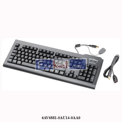 Picture of 6AV6881-0AU14-0AA0 SIEMENS  USB plastic keyboard, German layout, IP68