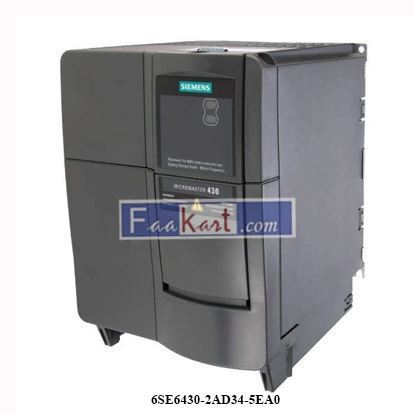 Picture of 6SE6430-2AD34-5EA0 SIEMENS MICROMASTER 430
