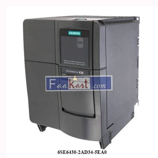 Picture of 6SE6430-2AD34-5EA0 SIEMENS MICROMASTER 430