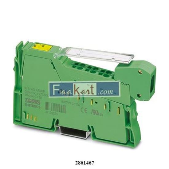 Picture of IB IL AO 2/U/BP-PAC PHOENIX CONTACT - Analog module 2861467