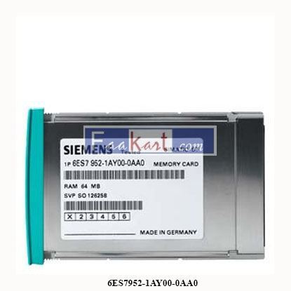 Picture of 6ES7952-1AY00-0AA0  SIEMENS  RAM Memory Card