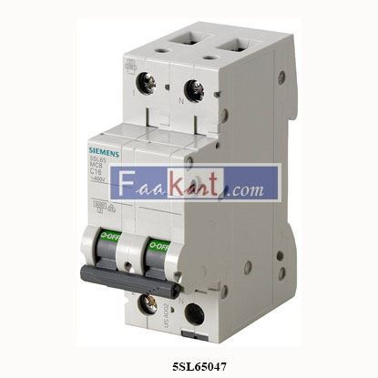 Picture of 5SL6504-7 SIEMENS  CIRCUIT BREAKER