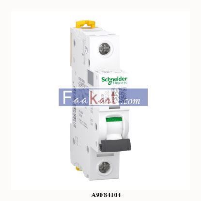 Picture of A9F84104  SCHNEIDER  miniature circuit breaker