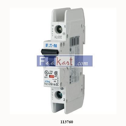 Picture of 113760  FAZ-NA-DC  Eaton Moeller Miniature circuit breaker