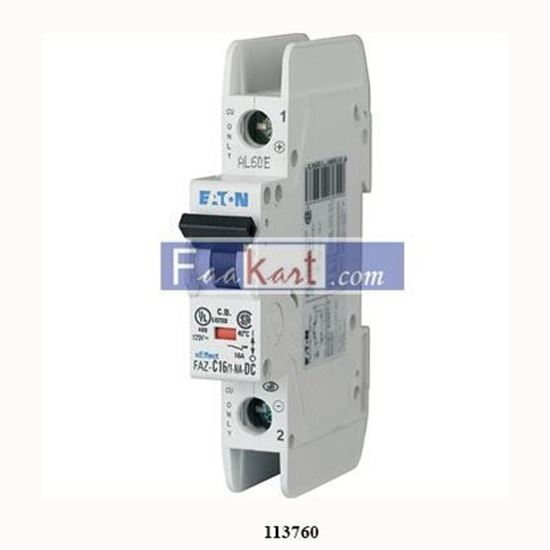 Picture of 113760  FAZ-NA-DC  Eaton Moeller Miniature circuit breaker