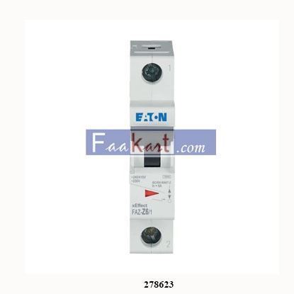 Picture of FAZ-Z6/1  278623  eaton moeller  Miniature circuit breaker