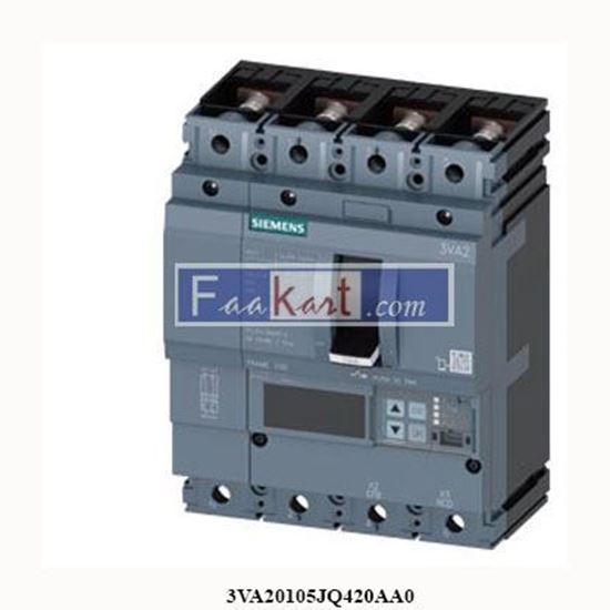 Picture of 3VA2010-5JQ42-0AA0  SIEMENS MOLDED CASE CIRCUIT BREAKER