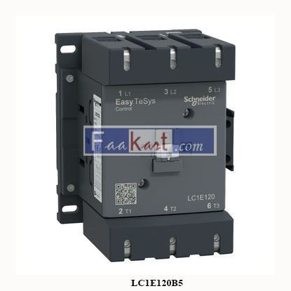 Picture of LC1E120B5  SCHNEIDER  contactor