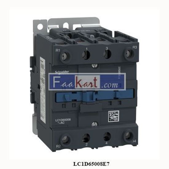 Picture of LC1D65008E7 SCHNEIDER  TeSys D contactor