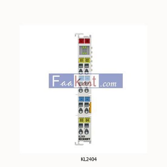 Picture of KL2404 Beckhoff  4-CHANNEL DIGITAL OUTPUT TERMINAL
