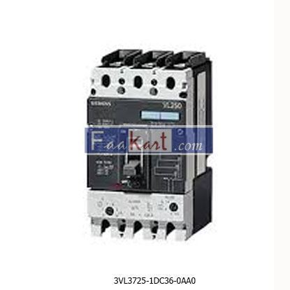 Picture of 3VL3725-1DC36-0AA0  SIEMENS  CIRCUIT BREAKER