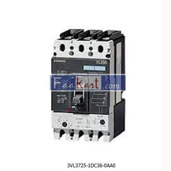Picture of 3VL3725-1DC36-0AA0  SIEMENS  CIRCUIT BREAKER