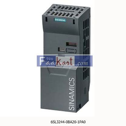 Picture of 6SL3244-0BA20-1PA0  SIEMENS  DISCONTINUED SINAMICS G120 CONTROL UNIT