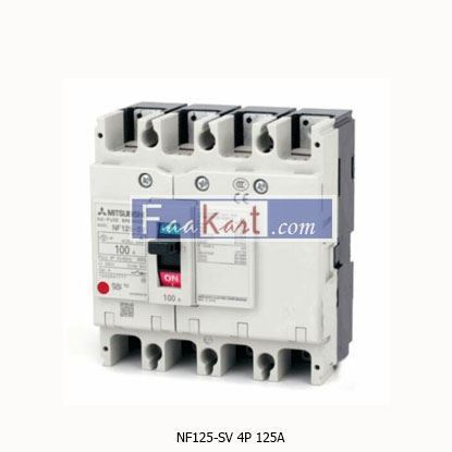 Picture of NF125-SV 4P 125A MITSUBISHI ELECTRIC  Moulded-Case Circuit Breaker