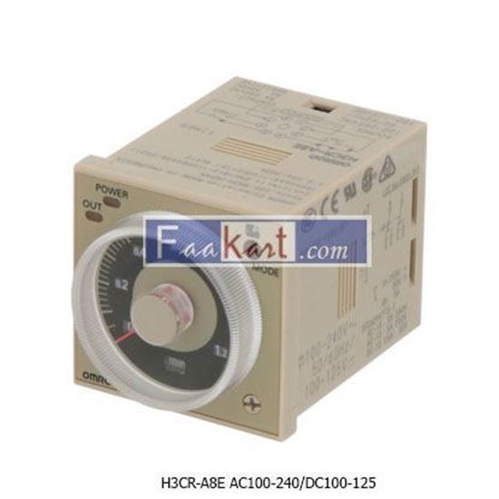 Picture of H3CR-A8E AC100-240/DC100-125  OMRON  Solid-state Timer