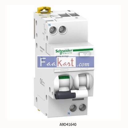 Picture of A9D41640  Schneider Electric  RCBO breaker