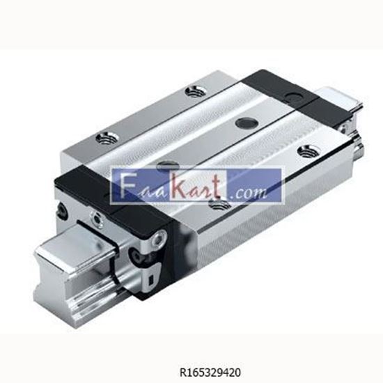 Picture of KWD-025-FLS-C0-N-1  R165329420 REXROTH  BALL RUNNER BLOCK CARBON STEEL