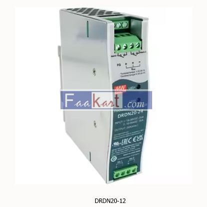 Picture of DRDN20-12  MEAN WELL  Power Supply