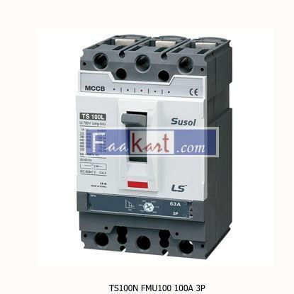 Picture of TS100N FMU100 100A 3P  LS  circuit breaker