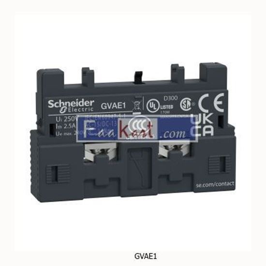 Picture of GVAE1  SCHNEIDER  auxiliary contact