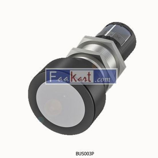 Picture of BUS003P  BUS M30M1-PPX-35/340-S92K  BALLUFF Ultrasonic Threaded Barrel Proximity Sensor