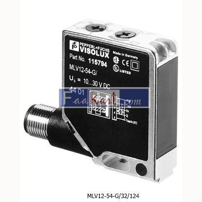 Picture of MLV12-54-G/32/124  208637 PEPPERL FUCHS  Retroreflective sensor