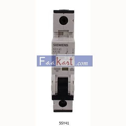 Picture of 5SY41 MCB C6  Siemens Circuit Breaker