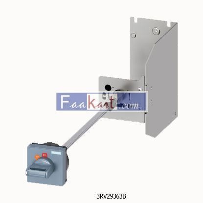 Picture of 3RV2936-3B  SIEMENS  Switch Fixings DOOR-COUPLING ROT.OPER.MECH. Size S2