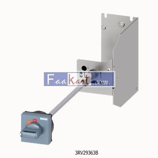 Picture of 3RV2936-3B  SIEMENS  Switch Fixings DOOR-COUPLING ROT.OPER.MECH. Size S2