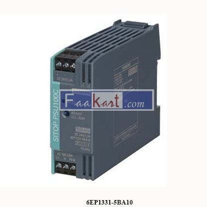 Picture of 6EP1331-5BA10  SIEMENS   stabilized power supply input