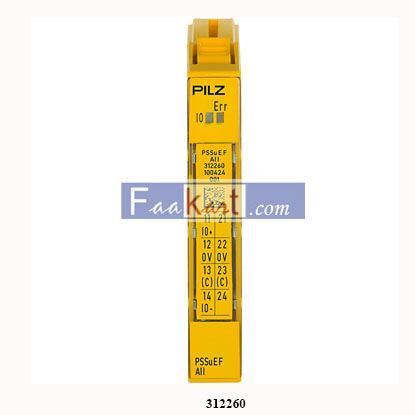 Picture of PSSu E F AI I  312260  PILZ  electronic module