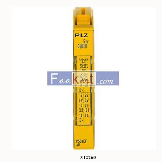 Picture of PSSu E F AI I  312260  PILZ  electronic module