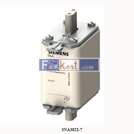 Picture of 3NA3822-7  SIEMENS  fuse element