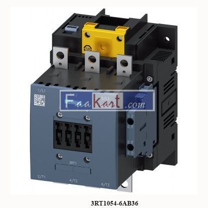 Picture of 3RT1054-6AB36  SIEMENS power contactor