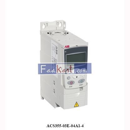Picture of ACS355-03E-04A1-4 ABB 3 PHASE WITHOUT KEYPADS