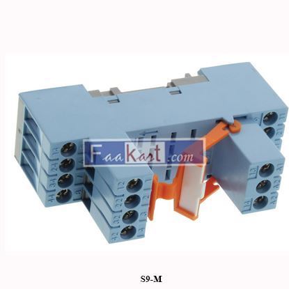 Picture of S9-M   RELECO Relay Socket