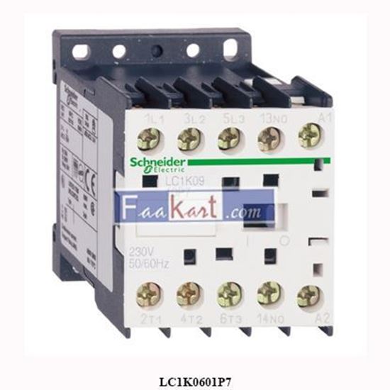 Picture of LC1K0601P7 SCHNEIDER ELECTRIC  TeSys K contactor