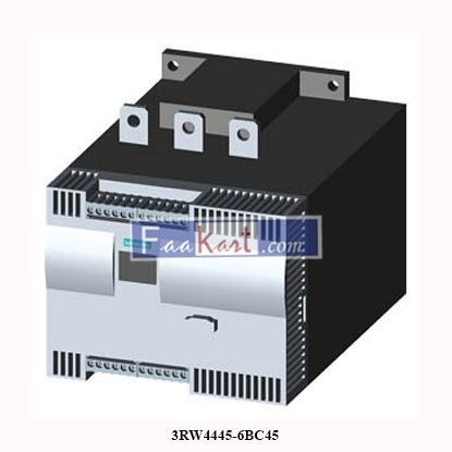 Picture of 3RW4445-6BC45 SIEMENS SIRIUS SOFT STARTER