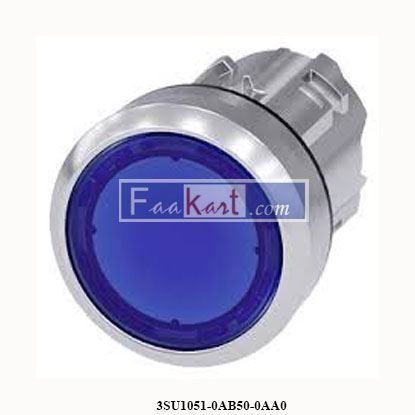 Picture of 3SU1051-0AB50-0AA0  SIEMENS Illuminated pushbutton