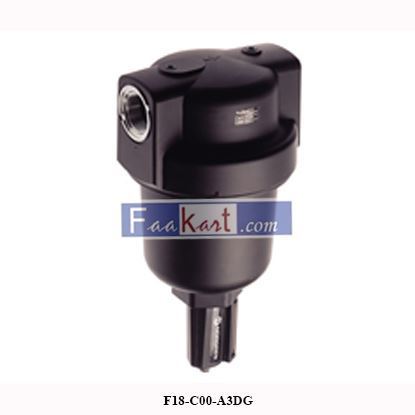 Picture of F18-C00-A3DG NORGREN General purpose filter, G2, 40µm, automatic drain